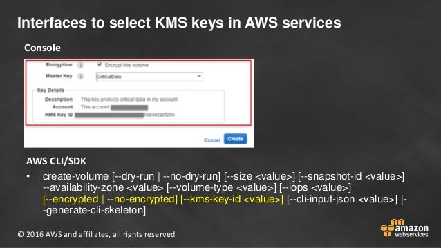 Generate data key from kms 1