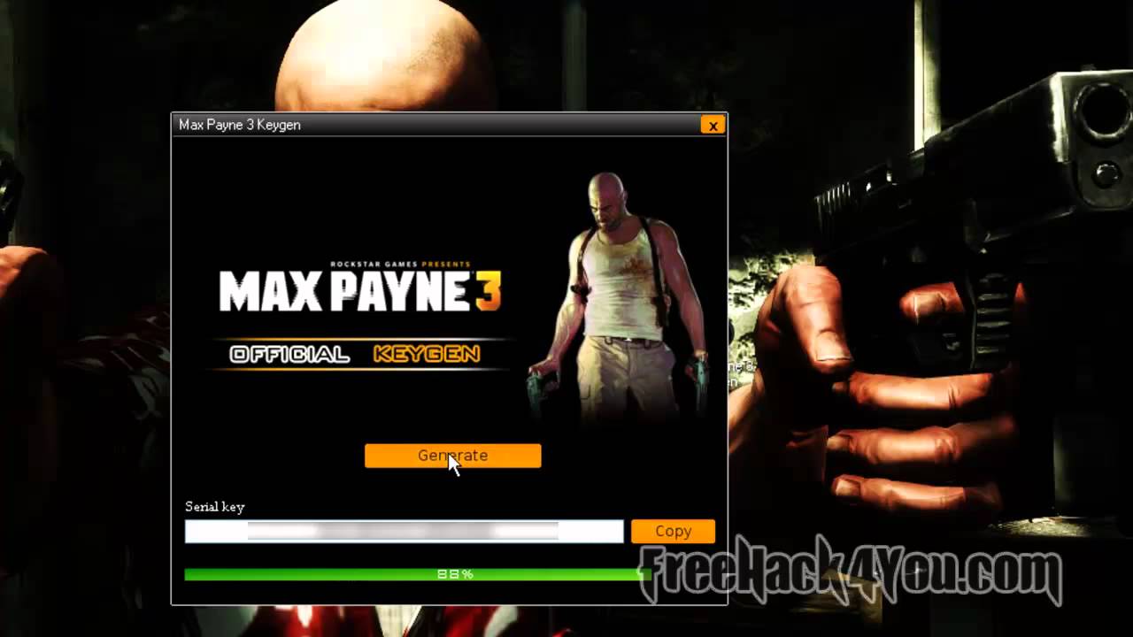 Max Payne 3 Key Generator Pc