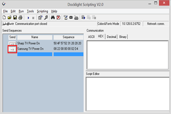 Docklight scripting license