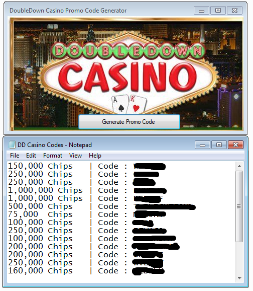 Doubledown casino chips codes